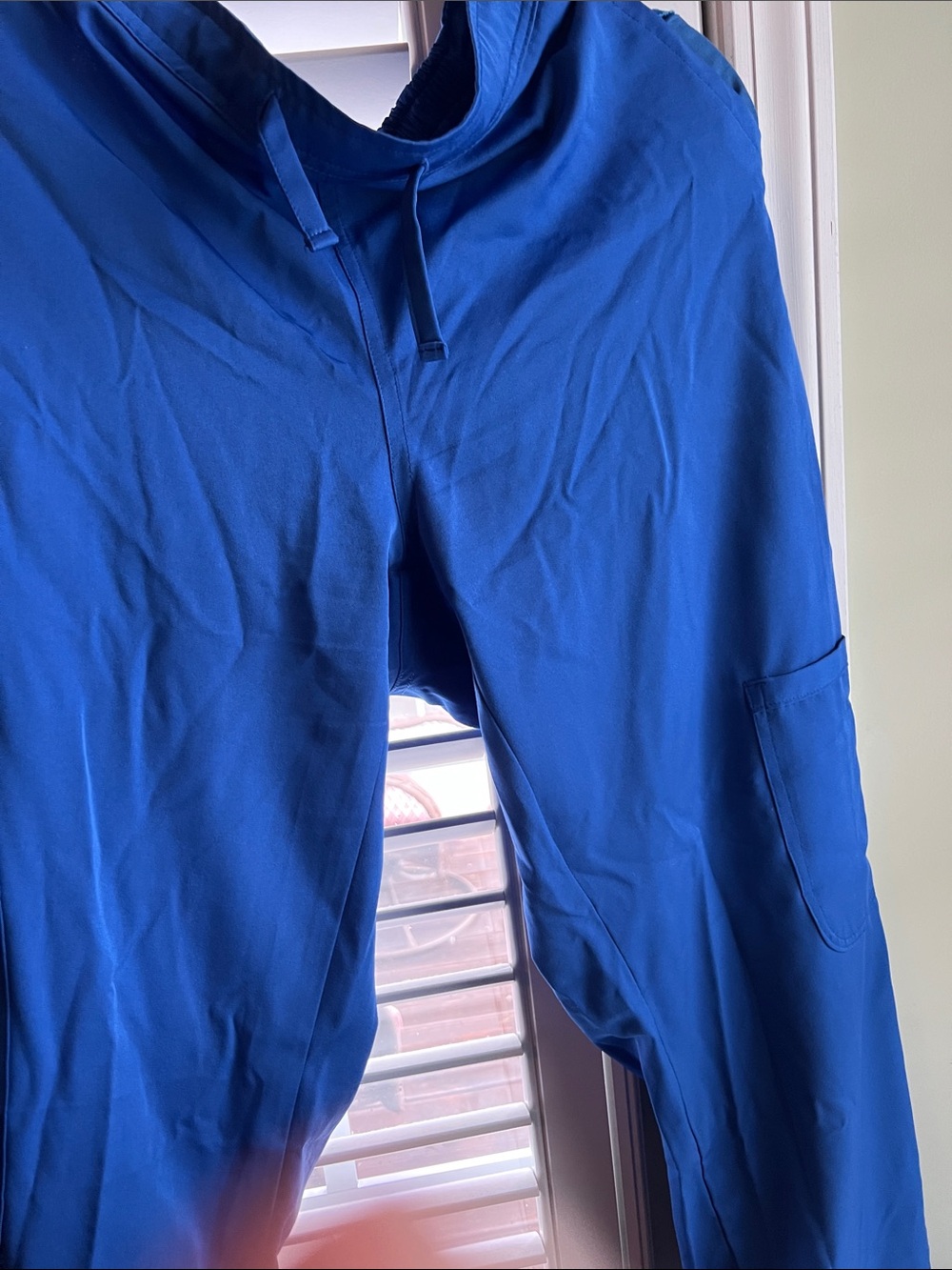Royal Blue Medical Scrub Set - Picture 3 of 4